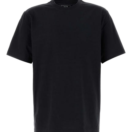 Y-3 T-shirts and Polos Black