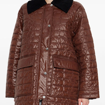 GANNI Jackets Brown