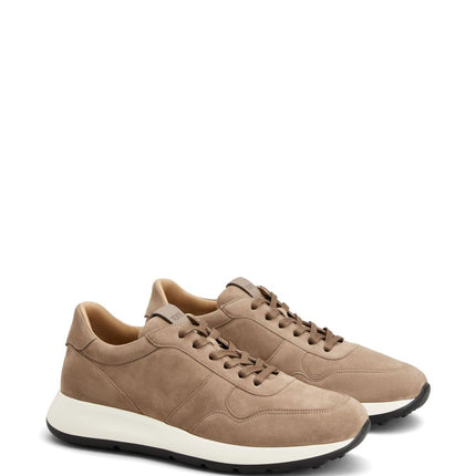 Tod's Red Dot Pashmy Suede Sneakers
