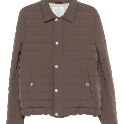 Brunello Cucinelli Coats Brown