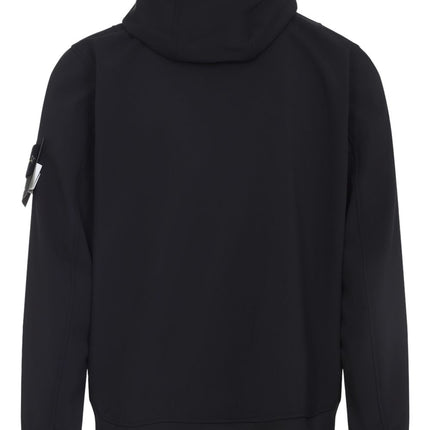 Stone Island Coats Black