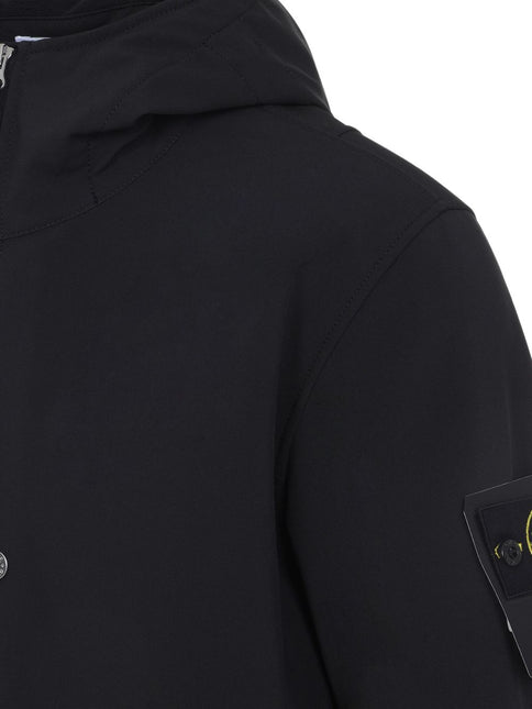 Stone Island Coats Black