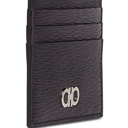 Ferragamo Gancini two-tone cardholder