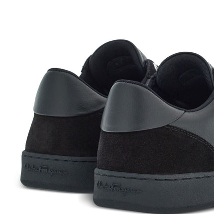 Ferragamo Logo-debossed low-top sneakers