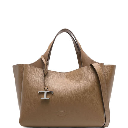 Tod's leather T-detail tote bag