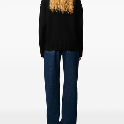 Ami Paris Sweaters Black