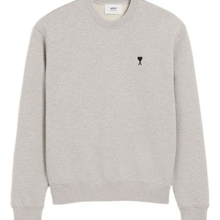 Ami Paris Sweaters Light Grey