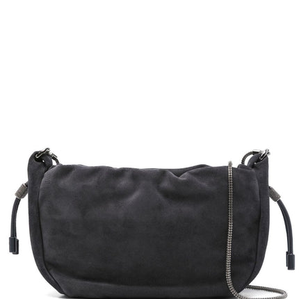 Brunello Cucinelli Drawstring chain-strap cross body bag
