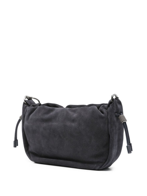 Brunello Cucinelli Drawstring chain-strap cross body bag