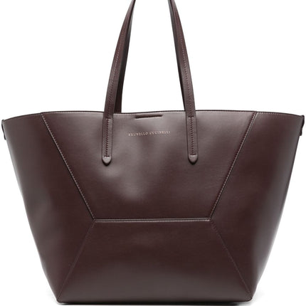 Brunello Cucinelli BC Duo leather tote bag