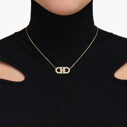 Ferragamo Gancini Pendant Necklace