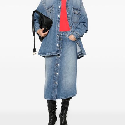 Stella McCartney Shirts Blue