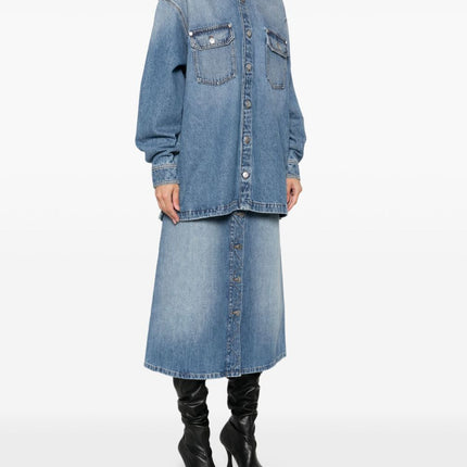 Stella McCartney Shirts Blue
