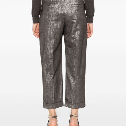 Brunello Cucinelli Trousers Silver
