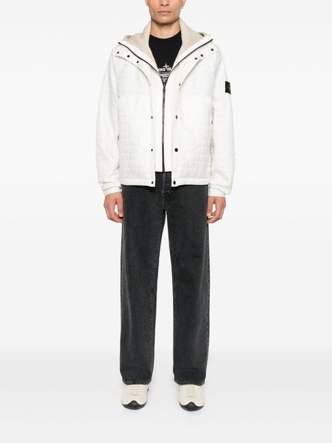 Stone Island Coats Ivory