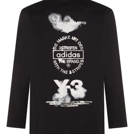 Y-3 T-shirts and Polos Black
