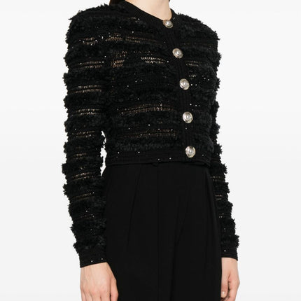 Balmain Sequin-embellished cardigan
