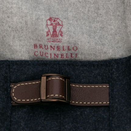 Brunello Cucinelli Logo-embroidered flat cap