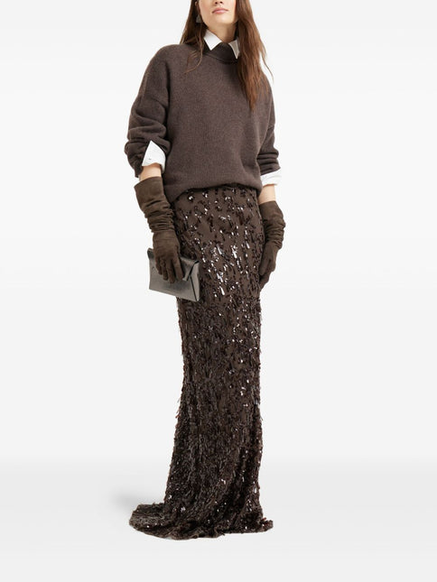 Brunello Cucinelli Sweaters Brown