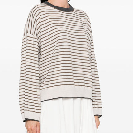 Brunello Cucinelli Sweaters Ivory