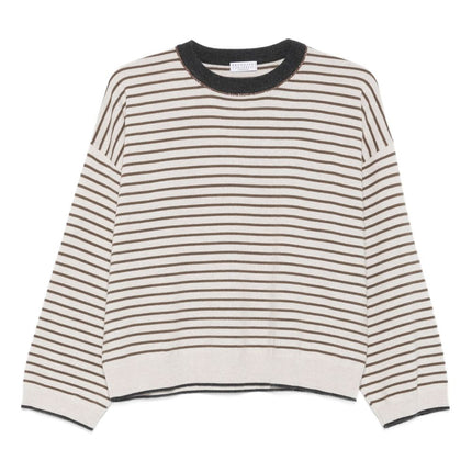 Brunello Cucinelli Sweaters Ivory