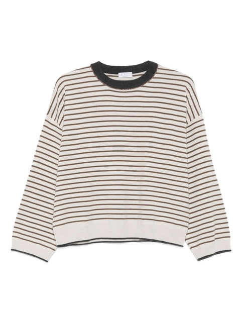 Brunello Cucinelli Sweaters Ivory