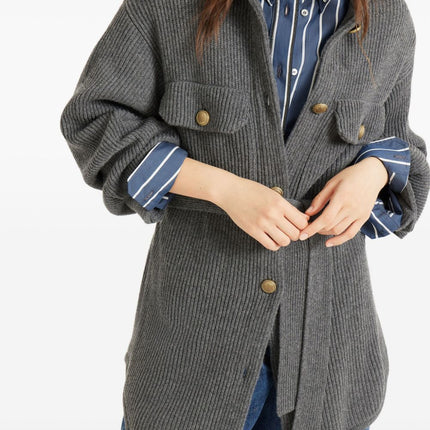 Brunello Cucinelli Sweaters Grey