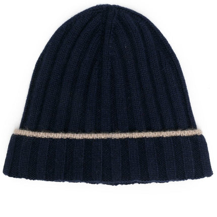 Brunello Cucinelli Ribbed cashmere hat