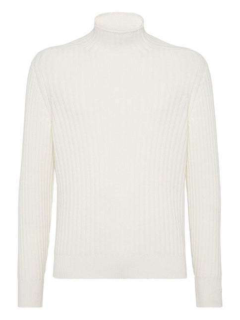 Brunello Cucinelli Sweaters White