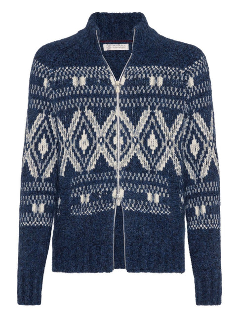 Brunello Cucinelli Sweaters Blue