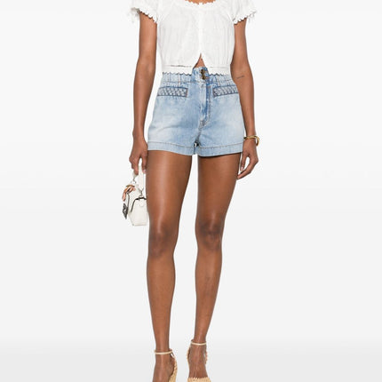 Zimmermann Shorts Clear Blue