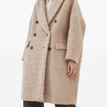 Brunello Cucinelli Coats Camel