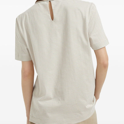 Brunello Cucinelli T-shirts and Polos Beige