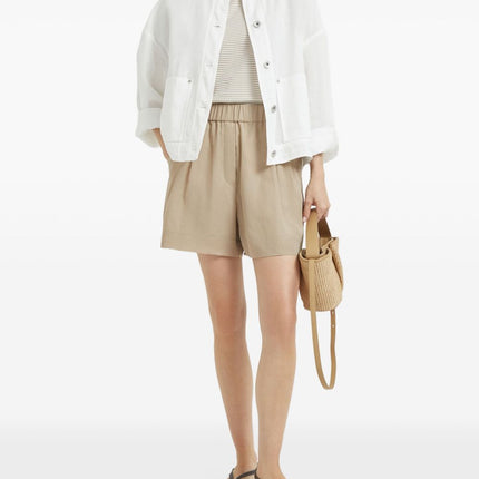 Brunello Cucinelli T-shirts and Polos Beige