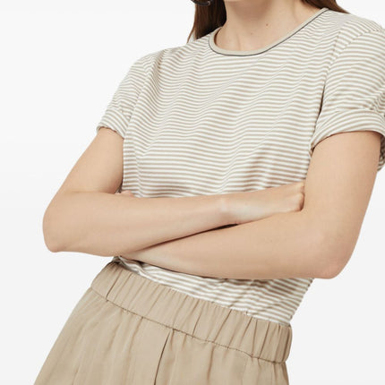 Brunello Cucinelli T-shirts and Polos Beige