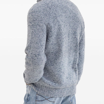 Brunello Cucinelli Sweaters Clear Blue