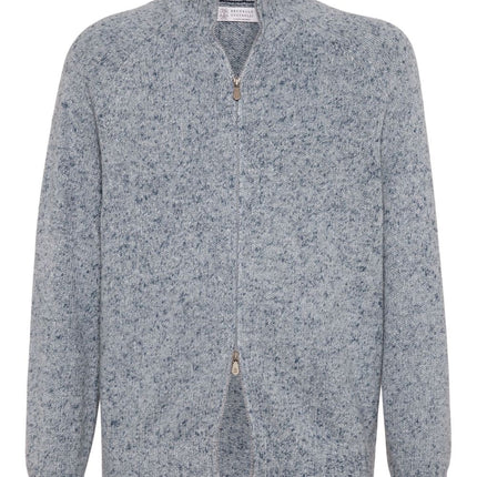 Brunello Cucinelli Sweaters Clear Blue