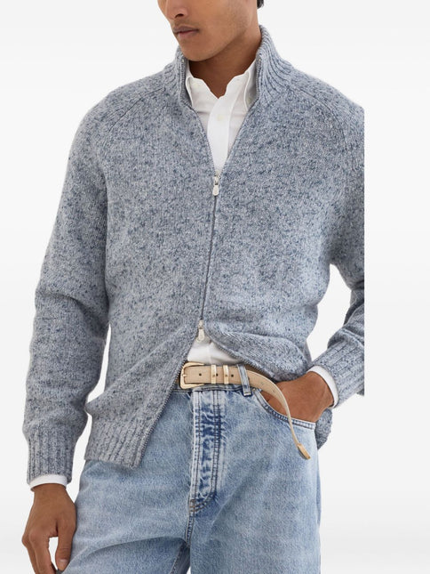 Brunello Cucinelli Sweaters Clear Blue