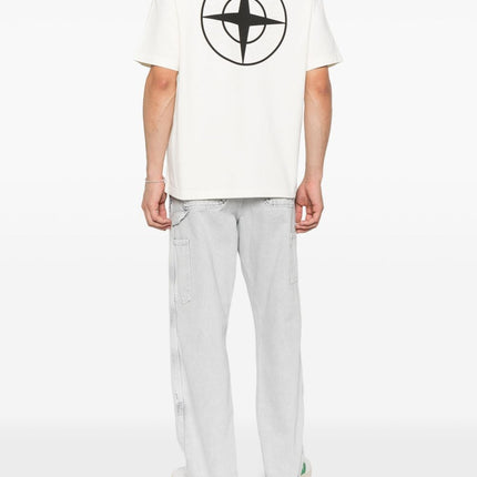 Stone Island T-shirts and Polos Ivory