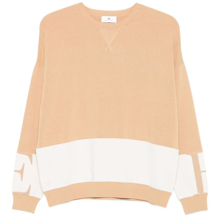Elisabetta Franchi Sweaters Beige