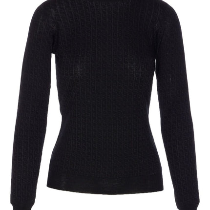 Elisabetta Franchi Sweaters Black