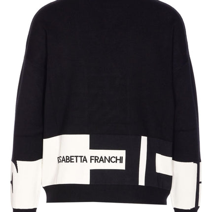 Elisabetta Franchi Sweaters Black