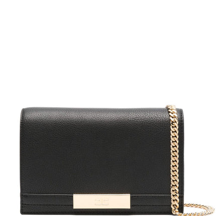 Elisabetta Franchi Shoulder bag with groumette chain