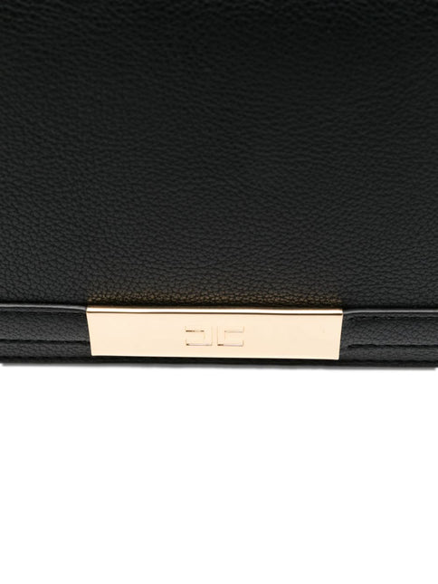 Elisabetta Franchi Shoulder bag with groumette chain