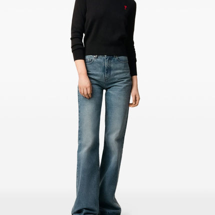 Ami Paris Sweaters Black