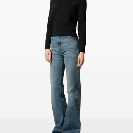 Ami Paris Sweaters Black