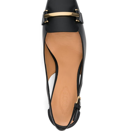 Tod's Leather Slingback Pump