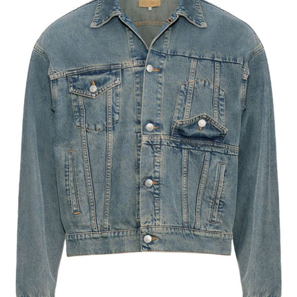 MM6 Maison Margiela Coats Clear Blue