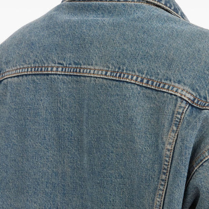 MM6 Maison Margiela Coats Clear Blue