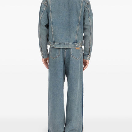 MM6 Maison Margiela Coats Clear Blue